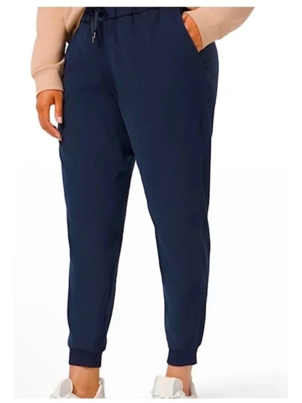 Lululemon On the Fly Jogger Luxtreme True Navy Blue Pants LW5BZDS Size 10